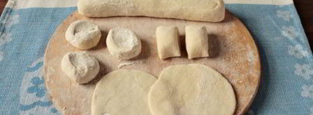 вареники из заварного теста с картошкой и грибами. Шаг 11