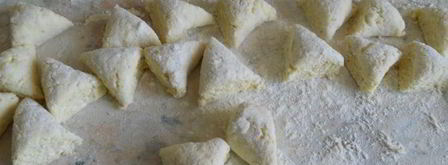 вареники ленивые с овсяными хлопьями и лимонной цедрой. Шаг 4