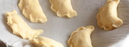 вареники на кефире на пару. Шаг 13