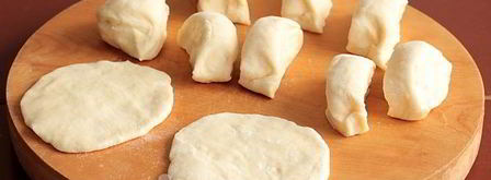 вареники на кефире на пару. Шаг 9