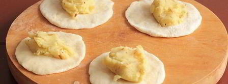 вареники на кефире на пару. Шаг 10