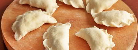 вареники на кефире на пару. Шаг 11