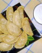 Вареники на кефире