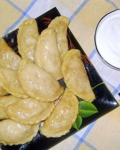 Вареники на кефире