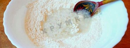 вареники на воде с вишней постные. Шаг 3