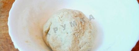 вареники на воде с вишней постные. Шаг 4