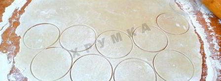 вареники на воде с вишней постные. Шаг 6