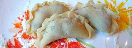 вареники на воде с вишней постные. Шаг 8