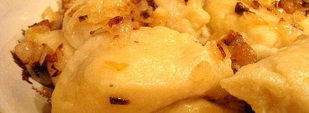 вареники на заварном тесте с сюрпризами в двух начинках. Шаг 12