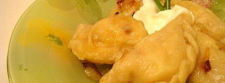 вареники на заварном тесте с сюрпризами в двух начинках. Шаг 13