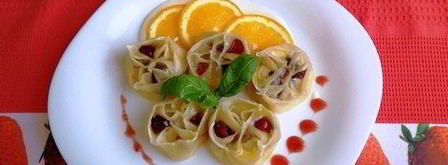 вареники с черешней и творогом. Шаг 6