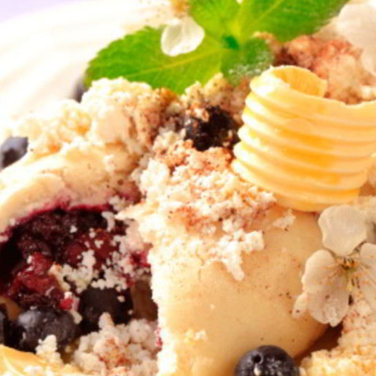 Рецепт вареников с черникой