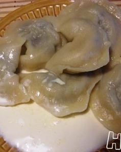 Вареники с грибами