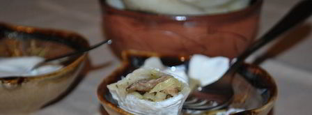 вареники с капустой и маслятами. Шаг 12