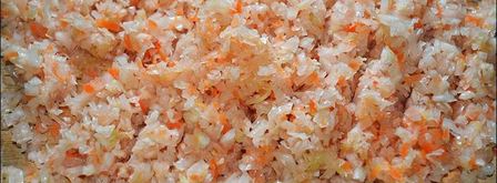 вареники с капустой и салом. Шаг 2