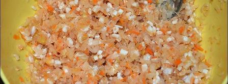 вареники с капустой и салом. Шаг 3