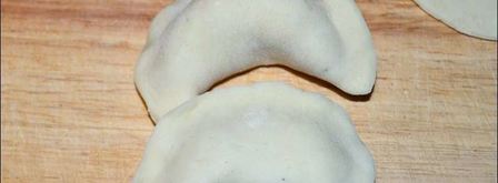 вареники с капустой и салом. Шаг 5