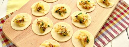 вареники с капустой и зеленью. Шаг 5