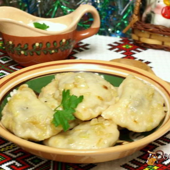 Рецепт вареников с капустой