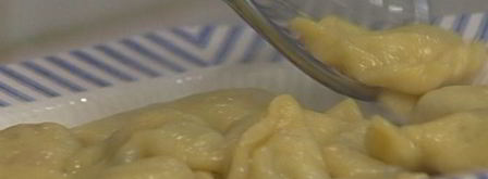 вареники с картофелем, беконом и укропом. Шаг 10