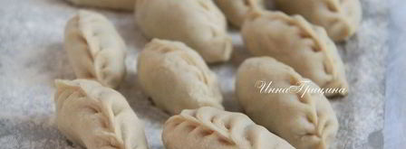 вареники с картофелем и грибами. Шаг 7