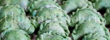 вареники с картофелем и шпинатом. Шаг 6