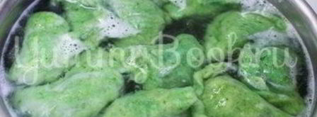 вареники с картофелем и шпинатом. Шаг 7