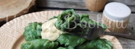 вареники с картофелем и шпинатом. Шаг 8