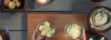 вареники с картофелем. Шаг 2