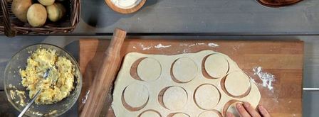 вареники с картофелем. Шаг 4