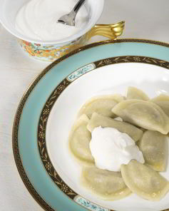 Вареники с картошкой и грибами