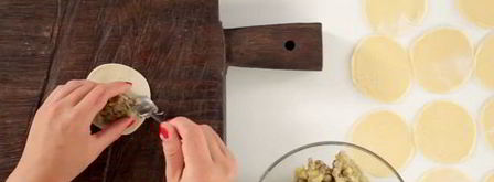 вареники с картошкой и грибами. Шаг 5