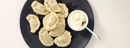 вареники с картошкой и грибами. Шаг 7