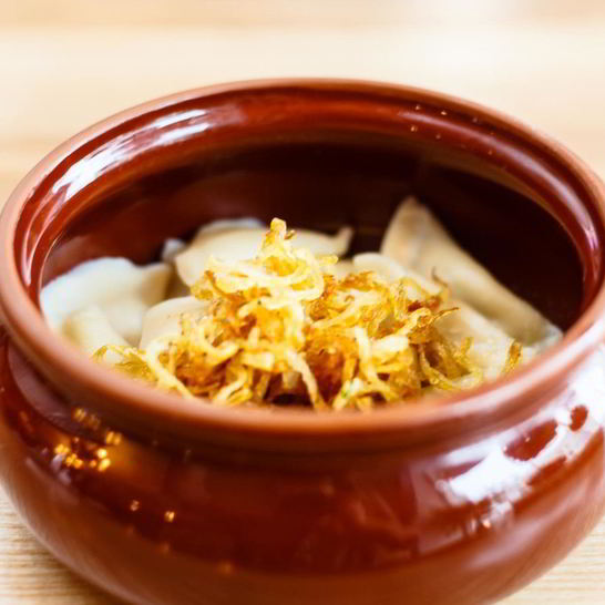 Рецепт вареников с курицей и грибами