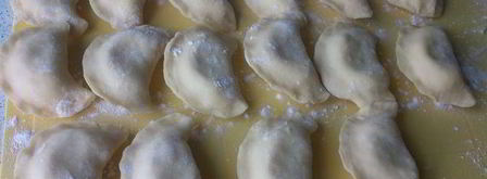 вареники с квашеной капустой и картошкой. Шаг 7