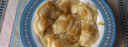 вареники с квашеной капустой и картошкой. Шаг 10