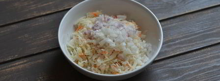 вареники с квашеной капустой. Шаг 2