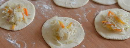 вареники с квашеной капустой. Шаг 11