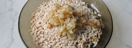 вареники с отварным мясом. Шаг 7