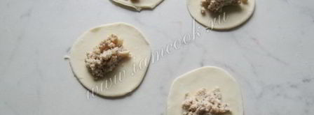 вареники с отварным мясом. Шаг 10