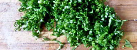 вареники с творогом и черемшой. Шаг 3