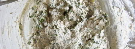 вареники с творогом и черемшой. Шаг 5