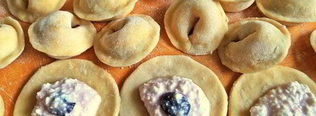 вареники с творогом и черешней. Шаг 11