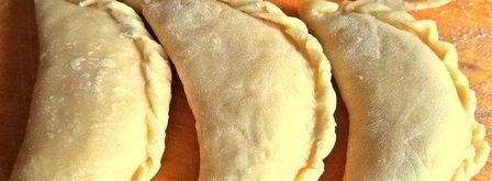 вареники с творогом и черешней. Шаг 12