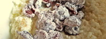 вареники с творогом и черешней. Шаг 7