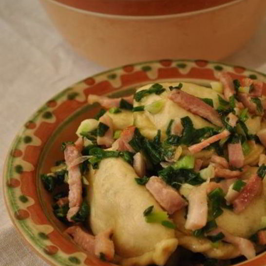 Рецепт вареников с творогом и картошкой