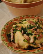 Вареники с творогом и картошкой