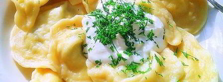 вареники с творогом и зеленым луком. Шаг 6