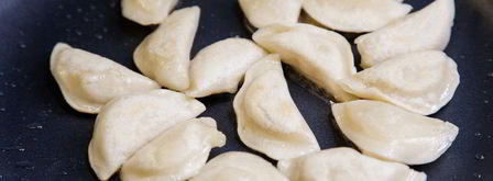 жареные вареники с картошкой. Шаг 6