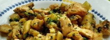 жаркое из баклажанов и курицы. Шаг 5